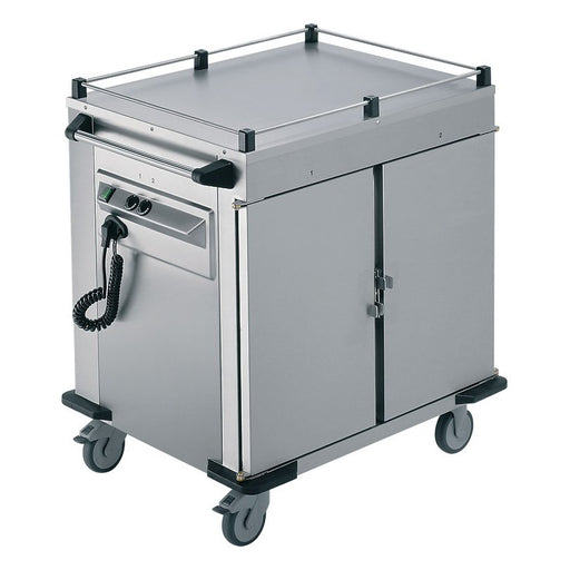 Rieber 2 x Heated Cabinets Mobile Food Transport Trolley - NORM-II-0
