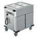 Rieber Bain Marie Top 2 x Heated Cabinets Mobile Food Transport Trolley - NORM-II-2