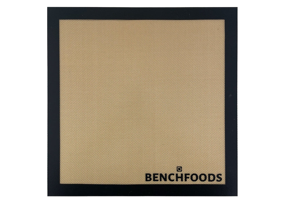 BenchFoods 40 x 40 cm Premium Silicone Non-Stick Solid Mats 16 Pack