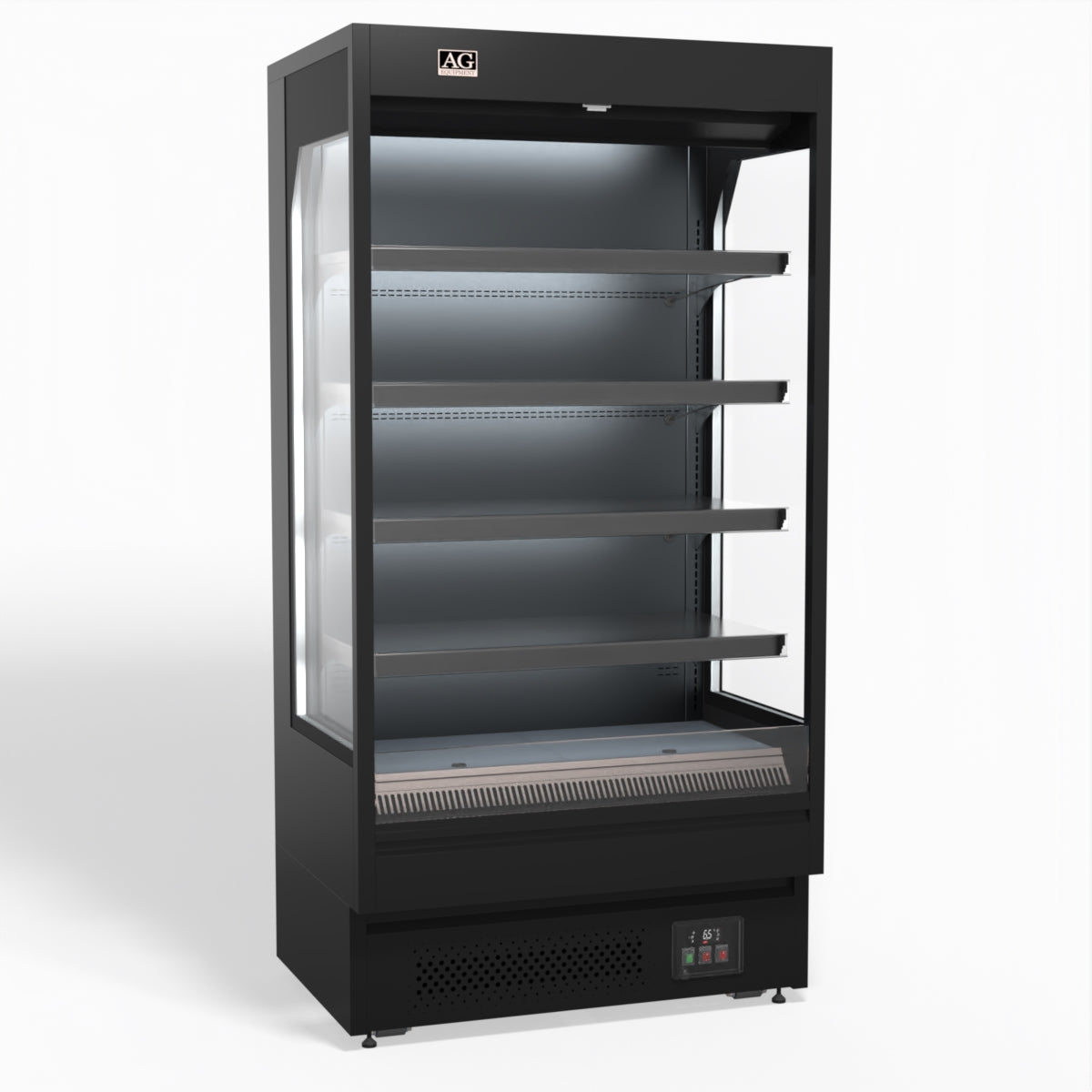AG 1000mm Supermarket Open Multi Deck Showcase Fridge 440L - OMS1000
