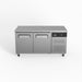 AG Two Door Commercial Worktop / Under Bench Fridge 800mm Depth 390L - PAX2100TN