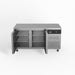 AG Two Door Commercial Worktop / Under Bench Fridge 800mm Depth 390L - PAX2100TN