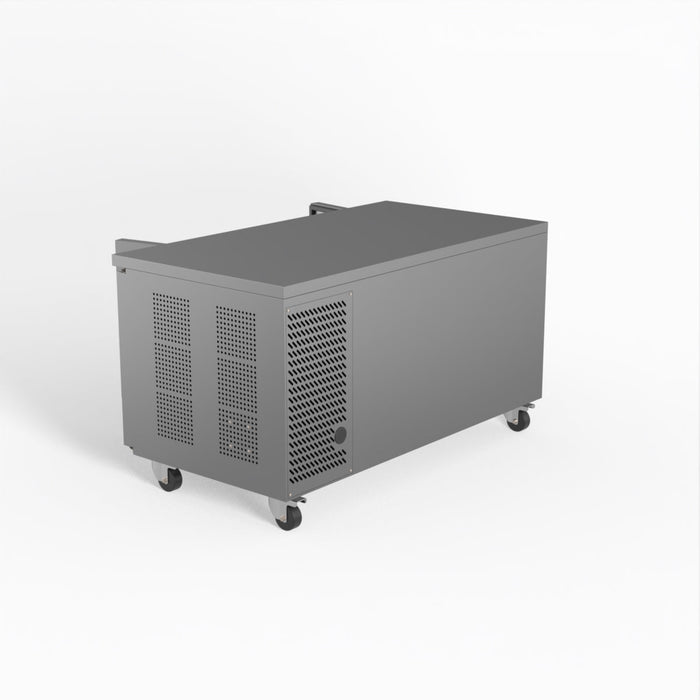 AG Two Door Commercial Worktop / Under Bench Fridge 800mm Depth 390L - PAX2100TN