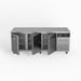 AG Three Door Commercial Worktop / Under Bench Fridge 800mm Depth 580L - PAX3100TN