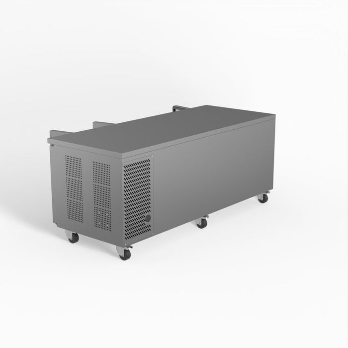 AG Three Door Commercial Worktop / Under Bench Fridge 800mm Depth 580L - PAX3100TN