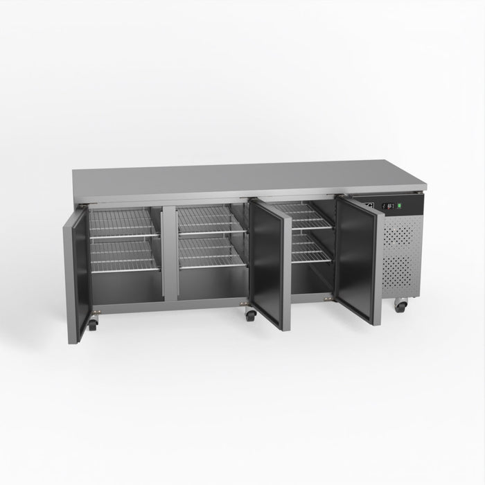 AG Three Door Commercial Worktop / Under Bench Fridge 800mm Depth 580L - PAX3100TN
