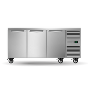 SKOPE ProSpec Three Solid Door Underbench GN 1/1 Fridge 447L - PG11.UBR.3 - Right