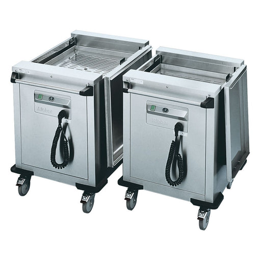 Rieber Closed Platform Dispenser - Heated (Fan Assisted) - PU-GN2/1