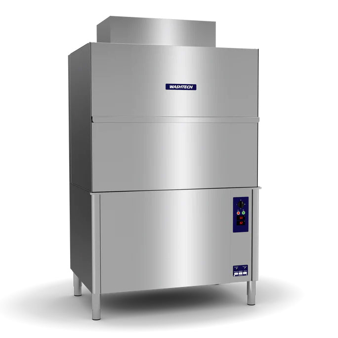 Washtech Wide Body Front Loading Warewasher with Heat Recovery Unit ...