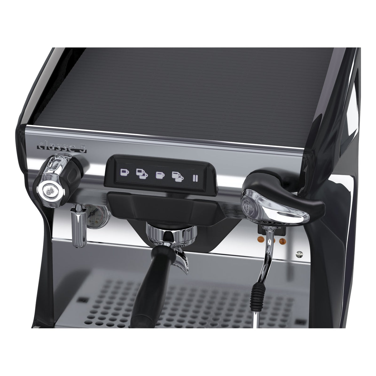 Rancilio CLASSE 5 USB TALL 1GR Espresso Machine - RC1G C5EVO BLK