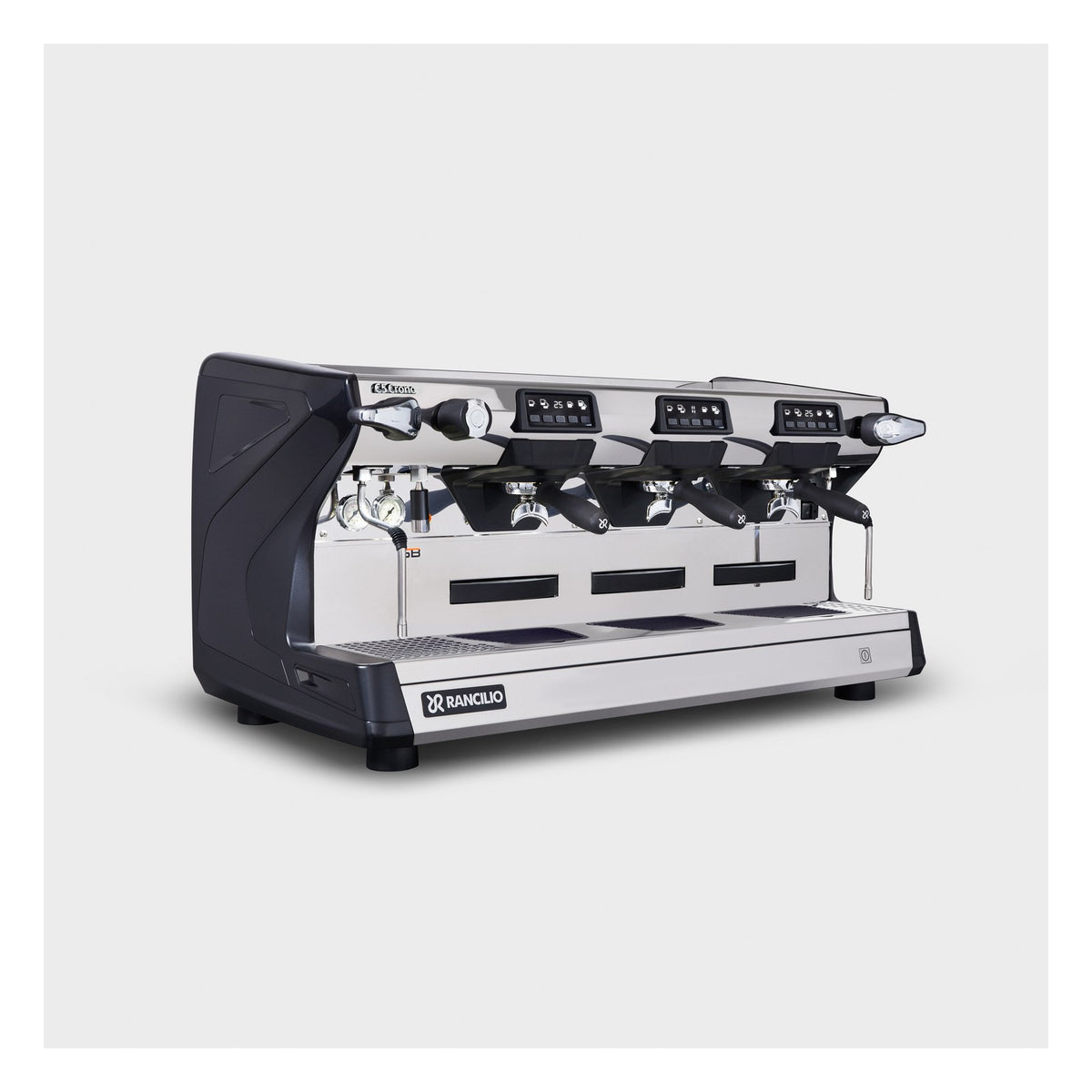 Rancilio CLASSE 5 CRONO USB TALL 3GR Espresso Machine - RC3G C5CRONO BLK