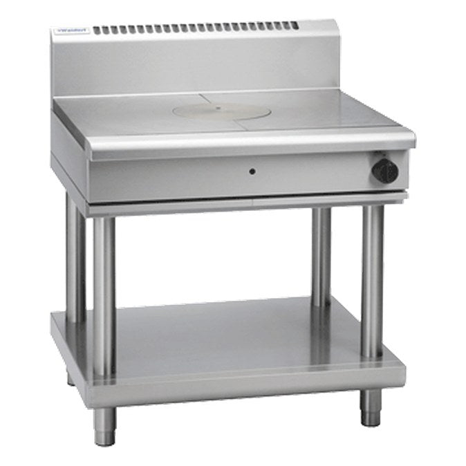 Waldorf 800 Series 900mm Gas Target Top Low Back Version - Leg Stand - RNL8100G-LS