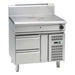 Waldorf 800 Series 900mm Gas Target Top - Refrigerated Base - RN8100G-RB