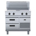 Waldorf 800 Series 900mm Electric Solid Top - Refrigerated Base - RN8104E-RB