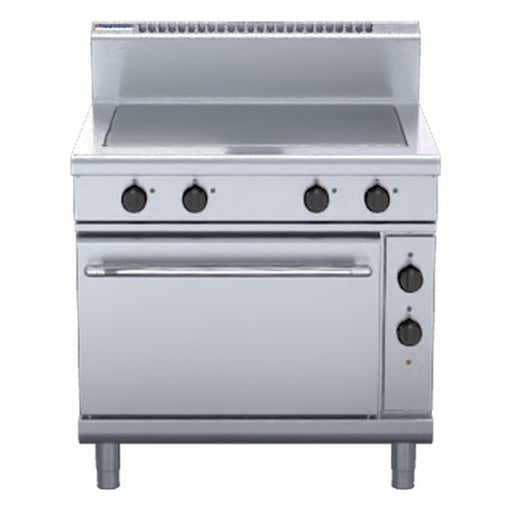 Waldorf 800 Series 900mm Electric Solid Top Convection Oven Range - RN8114EC