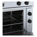 Waldorf 800 Series 900mm Electric Solid Top Static Oven Range - RN8114E