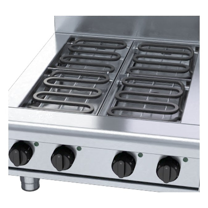 Waldorf 800 Series 600mm Electric Cooktop - Bench Model - RN8400E-B