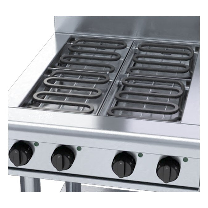Waldorf 800 Series 600mm Electric Cooktop - Leg Stand - RN8400E-LS