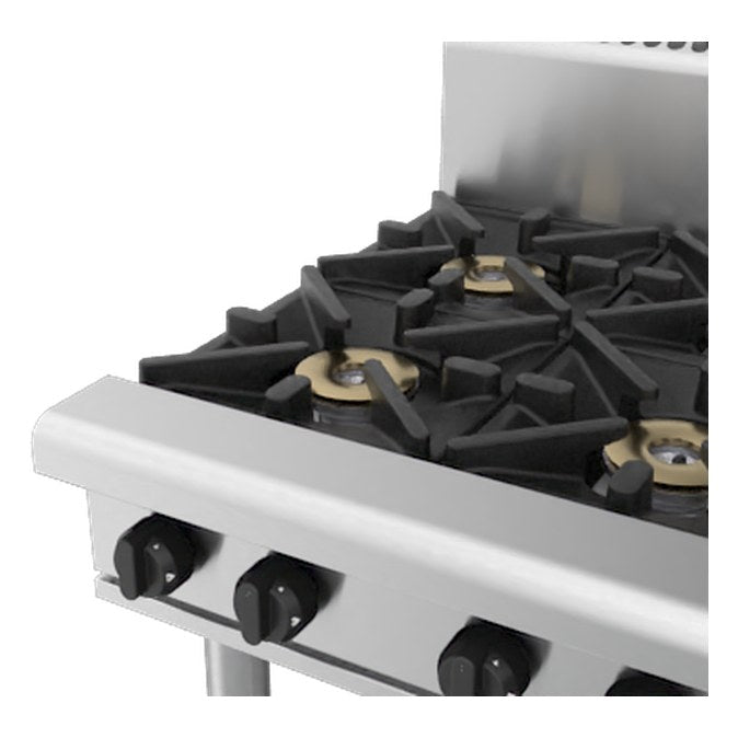 Waldorf 800 Series 600mm Gas Cooktop - Leg Stand - RN8400G-LS