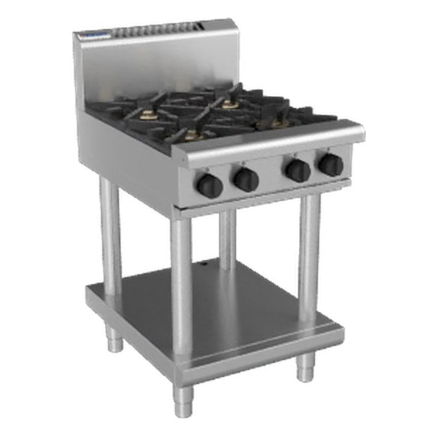 Waldorf 800 Series 600mm Gas Cooktop - Leg Stand - RN8400G-LS