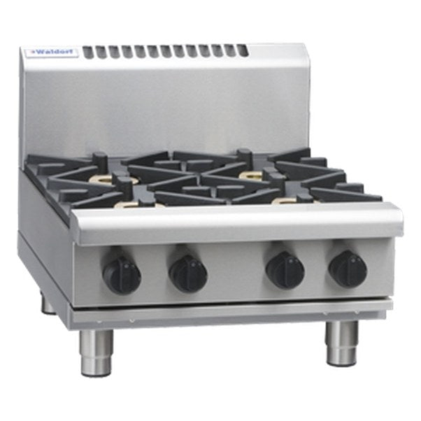 Waldorf 800 Series 600mm Gas Cooktop Low Back Version - Bench Model - RNL8406G-B