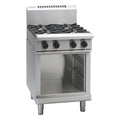 Waldorf 800 Series 600mm Gas Cooktop Low Back Version - Cabinet Base - 2 Burner - RNL8403G-CB