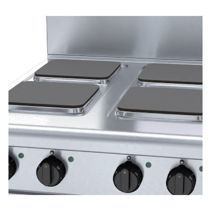 Waldorf 800 Series 600mm Electric Cooktop Sealed Hobs - Bench Model - RN8400SE-B