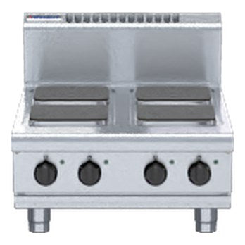 Waldorf 800 Series 600mm Electric Cooktop Sealed Hobs - Bench Model - RN8400SE-B