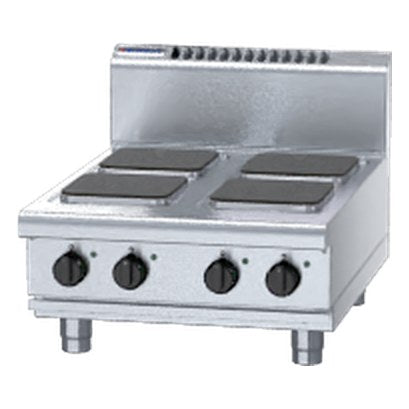 Waldorf 800 Series 600mm Electric Cooktop Sealed Hobs - Bench Model - RN8400SE-B