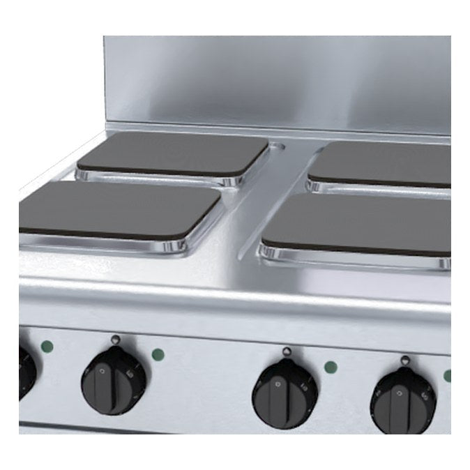 Waldorf 800 Series 600mm Electric Cooktop Sealed Hobs - Cabinet Base - RN8400SE-CB