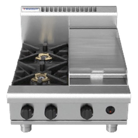 Waldorf 800 Series 600mm Gas Cooktop - Bench Model - RN8403G-B