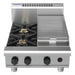 Waldorf 800 Series 600mm Gas Cooktop - Bench Model - RN8403G-B