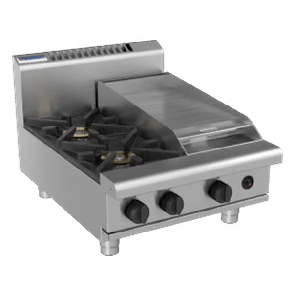 Waldorf 800 Series 600mm Gas Cooktop - Bench Model - RN8403G-B
