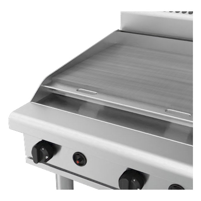 Waldorf 800 Series 600mm Gas Cooktop - Leg Stand - RN8406G-LS