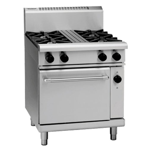 Waldorf 800 Series 750mm Gas Range Electric Convection Oven Low Back Version - RNL8513GEC