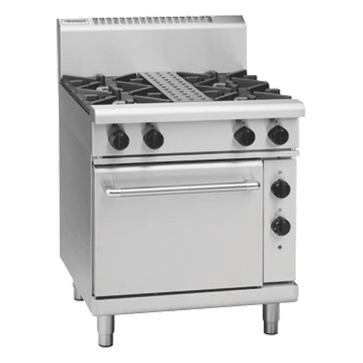 Waldorf 800 Series 750mm Gas Range Electric Static Oven Low Back Version - RNL8513GE
