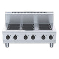 Waldorf 800 Series 900mm Electric Cooktop - Bench Model - 6 Radiant Element - RN8600E-B
