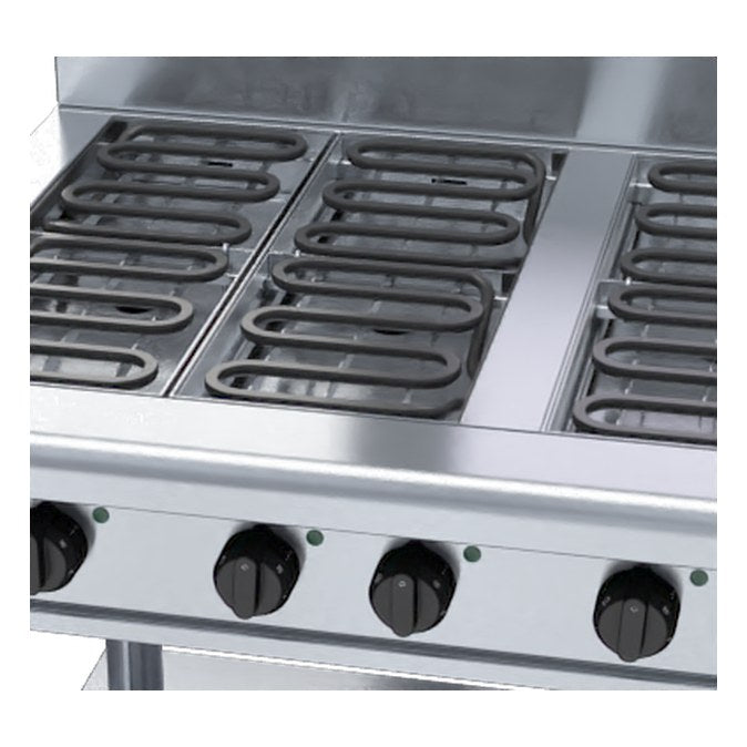 Waldorf 800 Series 900mm Electric Cooktop - Leg Stand - RN8600E-LS