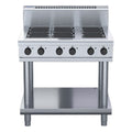 Waldorf 800 Series 900mm Electric Cooktop - Leg Stand - 6 Radiant Element - RN8600E-LS