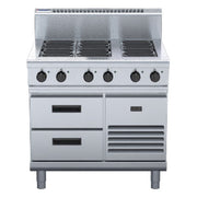 Waldorf 800 Series 900mm Electric Cooktop - Refrigerated Base - RN8600E-RB