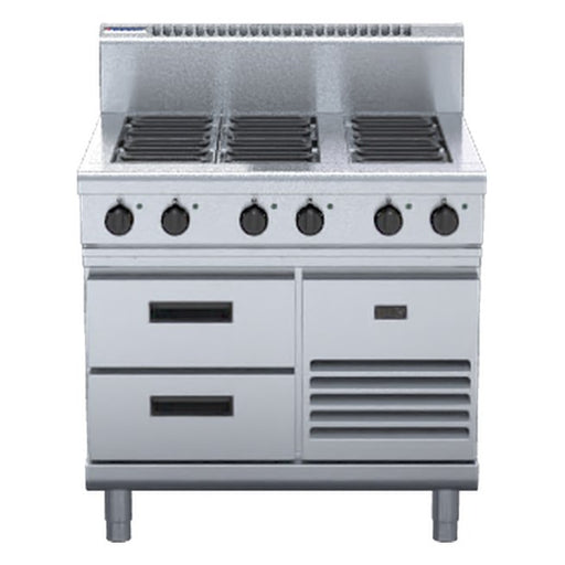 Waldorf 800 Series 900mm Electric Cooktop - Refrigerated Base - RN8600E-RB
