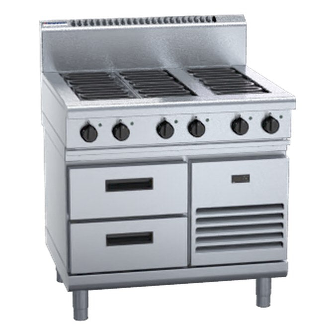 Waldorf 800 Series 900mm Electric Cooktop - Refrigerated Base - RN8600E-RB