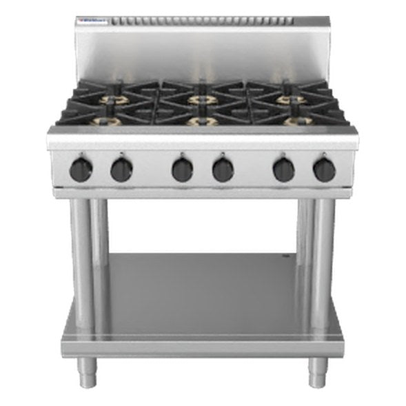 Waldorf 800 Series 900mm Gas Cooktop - Leg Stand - RN8600G-LS