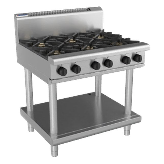 Waldorf 800 Series 900mm Gas Cooktop - Leg Stand - RN8600G-LS