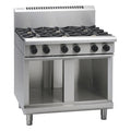 Waldorf 800 Series 900mm Gas Cooktop Low Back Version - Cabinet Base - 6 Burner - RNL8600G-CB