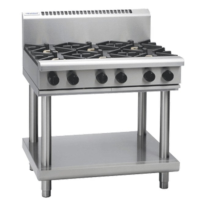Waldorf 800 Series 900mm Gas Cooktop Low Back Version - Leg Stand - RNL8600G-LS