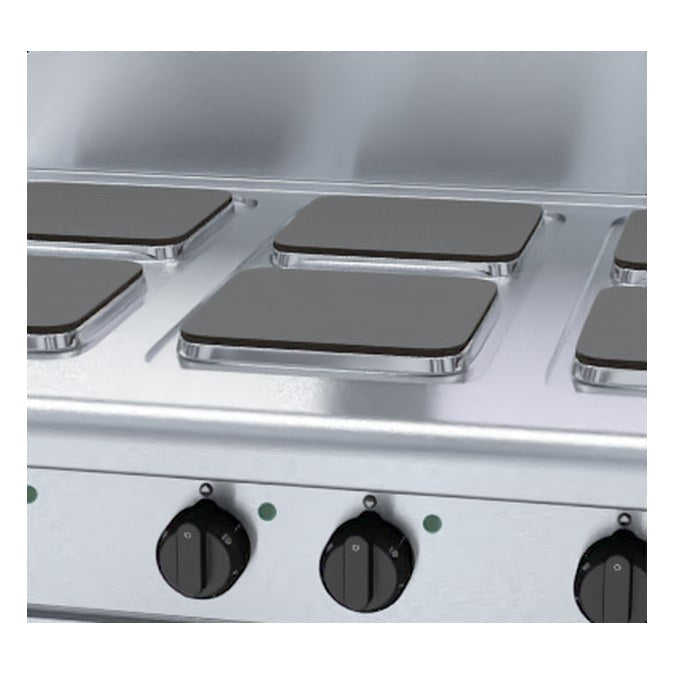 Waldorf 800 Series 900mm Electric Cooktop Sealed Hobs - Bench Model - RN8600SE-B