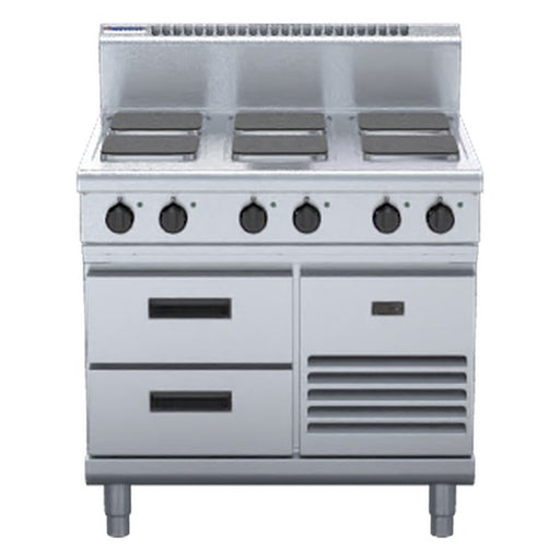 Waldorf 800 Series 900mm Electric Cooktop Sealed Hobs - Refrigerated Base - RN8600SE-RB