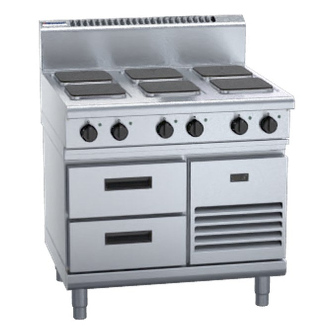 Waldorf 800 Series 900mm Electric Cooktop Sealed Hobs - Refrigerated Base - RN8600SE-RB