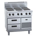 Waldorf 800 Series 900mm Electric Cooktop Sealed Hobs - Refrigerated Base - RN8600SE-RB